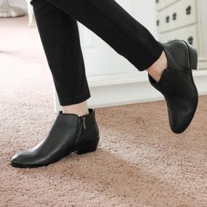 Sam Edelman Petty Polished Black Bootie